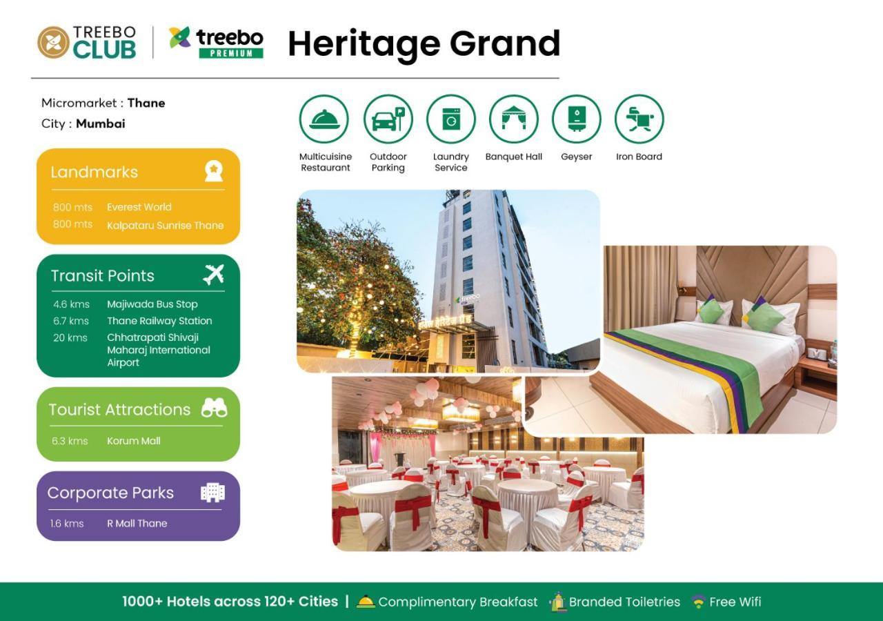 Treebo Premium Heritage Grand -Majiwada Тхане Экстерьер фото